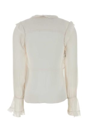 Alberta Ferretti A02111617 0003 Avorio Exterior: Acetate Silk Camicie Shirt