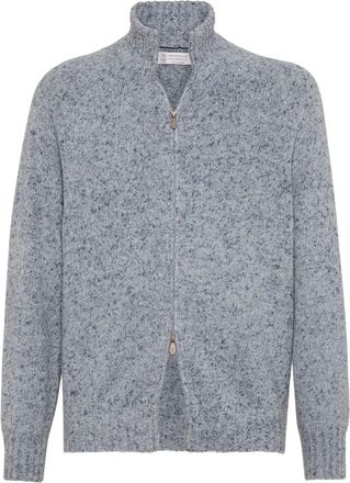 Brunello Cucinelli Cardigan in cashmere - Blu