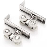 OEM Set Di 2 Rulli Per Porte Scorrevoli - Ricambio Per Armadi, Vetrine, Finestre E Scaffali - Crezuo