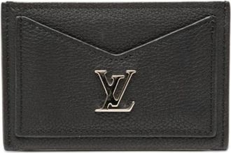 Louis Vuitton Pre-owned Wallets, female, Black, Size: ONE SIZE Pre-owned Card Holder