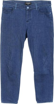 Chanel Jeans in cotone 1986-1988 - Blu