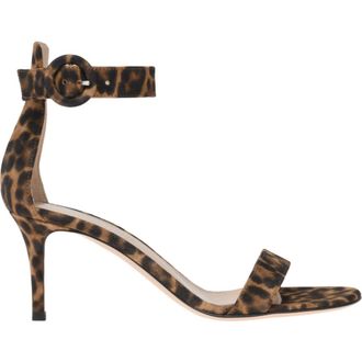 Gianvito Rossi Portofino 70 Sandals in Brown at Nordstrom, Size 37.5