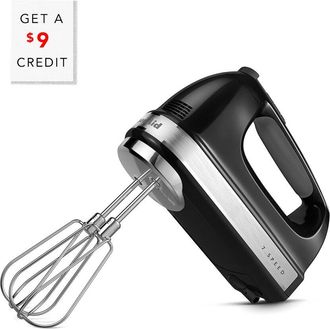 KitchenAid Kitchenaid 7-Speed Hand Mixer With Turbo Beaters Ii With $9 Credit