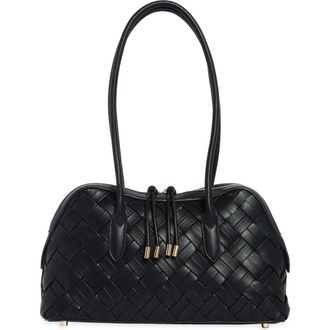 Moda Luxe Woven Shoulder Bag in Black at Nordstrom Rack