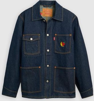 Levi's x Sky High Farm Goods Chore Coat - Hombre - XL - Lavado oscuro / X Shfu Rinse