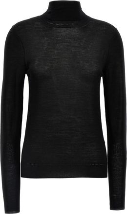 Saint Laurent Black Turtleneck Sweater