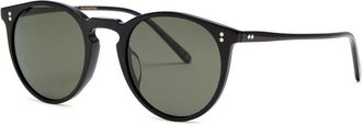 Oliver Peoples Omalley Round-frame Sunglasses - Black - One Size