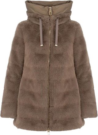 Duno Pejo Pea Coat - Dames - Jassen - Bruin - L - Jassen