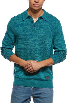 Scotch & Soda Uneven Marl Polo Sweater