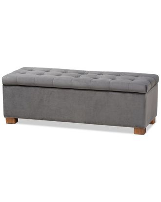Design Studios Dnu Design Studios Roanoke Grid-Storage Ottoman Bench