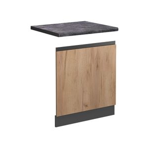 Vicco Panel Frontal R-line, Roble Dorado, 60 Cm, Et Antracita