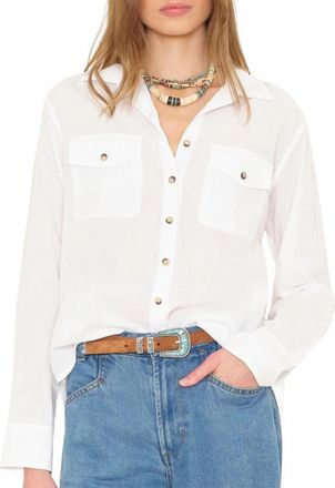 Xirena Phoebe Classic Shirt In White