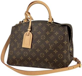 Louis Vuitton Pre-owned Vintage Monogram Handbag - Dames - Vintage Handtas - Bruin - ONE Size - Vintage
