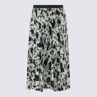 sacai Womens Skirts White-Multi _pl White/multi