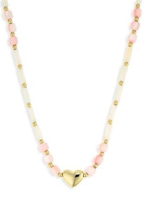 Argento Vivo Heart Necklace in Gold at Nordstrom Rack