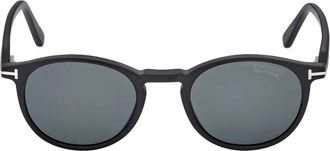 Tom Ford Sunglasses Ft0539 02 V Black/Gray Gradient Unisex Polarized