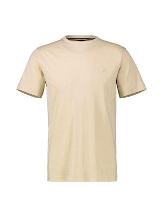 Lerros T-Shirt LERROS LERROS Basic T-Shirt in Grossen Gr&ouml;ssen, Herren, Gr. 4XL, weiss (foam wei&szlig;), 100% Baumwolle, Rundhals, Shirts T-Shirt