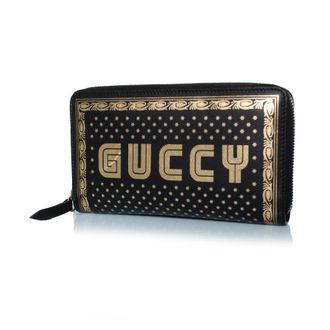 Gucci Pre-owned Mens x Sega star wallet in black Leather - One Size