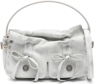 Acne Studios micro Multipocket cross body bag - women - Calf Leather - One Size - Grey