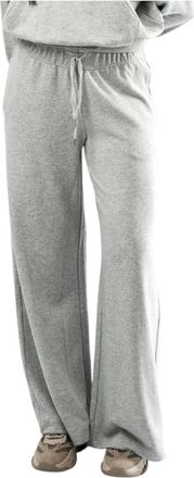 Juicy Couture Wide Broeken - Dames - Wijde Broeken - Grijs - S - Polyester - Broeken