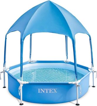 Intex Piscina Con Telaio canopy Metal Frame Cm 183 X 38 - Capac