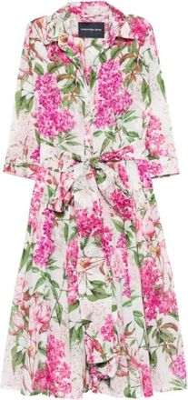 Samantha Sung Shirt Dress - Dames - Shirt Kleedjes - Veelkleurig - 2XS - Kleedjes