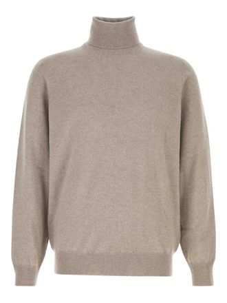 Brunello Cucinelli roll-neck sweater - Brown