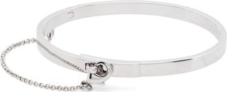 Eddie Borgo Thin Safety Chain bracelet - Argento