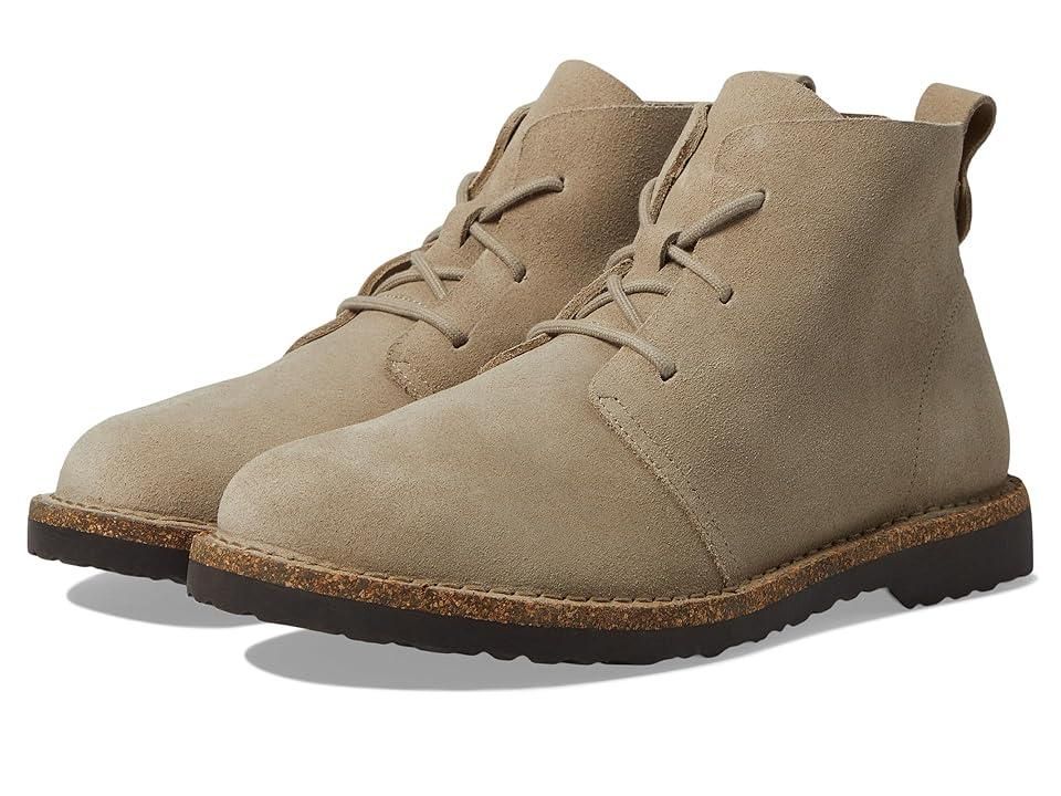 Clarks Shepton Mens Boots Taupe Distressed Leather : 10.5 D  display picture 1