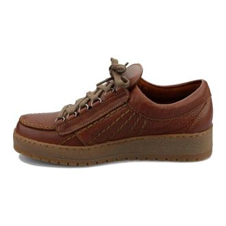 Mephisto Kleurrijke Heren Veterschoen - Heren - Veterschoenen - Bruin - 38 1/2 EU - Leer - Schoenen