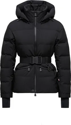 Moncler Moncler Tolima Hooded Insulated Ski Jacket, Women, Black, Size: 0