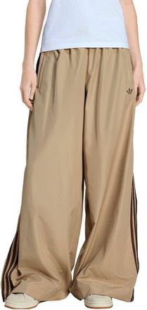 adidas Originals Firebird Adilenium Oversize Track Pants in Stone Khaki/Earth Strata at Nordstrom, Size X-Small