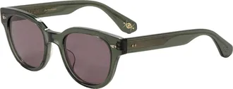 Garrett Leight Womens 48 mm Green Sunglasses