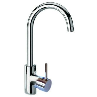 Trade Shop Trade Shop - Rubinetto Lavello Cucina Canna Alta Girevole 360&deg; Miscelatore Monocomando 69145
