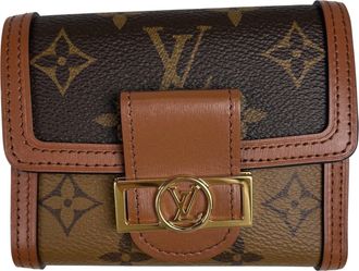 Louis Vuitton Brown Monogram Monogram Monogram Reverse Wallet (Tri-Fold) (Pre-Owned)