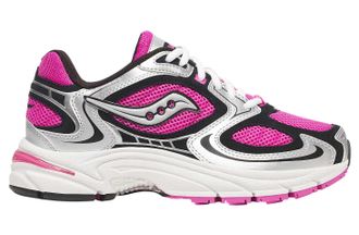 Saucony Mens Saucony Grid Jazz 9 S70899-7 Sneaker Pink Silver Lifestyle Shoes TF10083