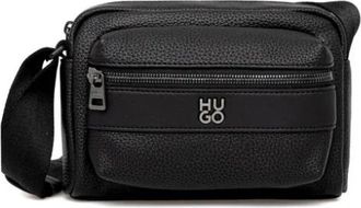 HUGO BOSS Tassen > Crossbody tassen - Heren - Schoudertassen - Zwart - ONE Size - Tassen