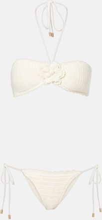 Zimmermann Bikini Awaken in crochet di cotone