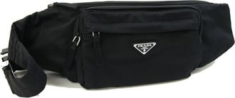 Prada Black Nylon Sling Bag (Pre-Owned)