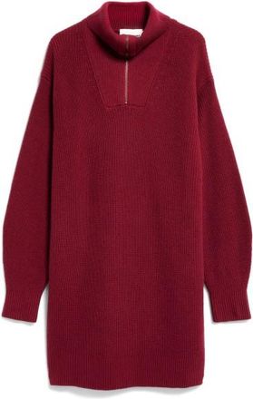 Armedangels Troyer Rib Knit Dress Kleid f&uuml;r Damen | rot