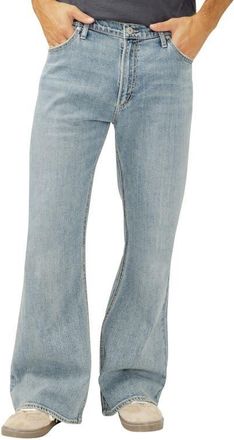 Silver Jeans Co Jack Flare Jeans in Bonfire at Nordstrom, Size 30 X 32