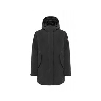 Colmar Gewatteerde Parka - Heren - Parka Jassen - Zwart - XL - Leer - Jassen