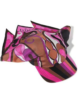 Pucci Twill pet met Orchidee-print - Roze