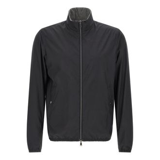 Herno Omkeerbaar Bomberjack - Heren - Jassen - Zwart - Maat: 2XL Viscose
