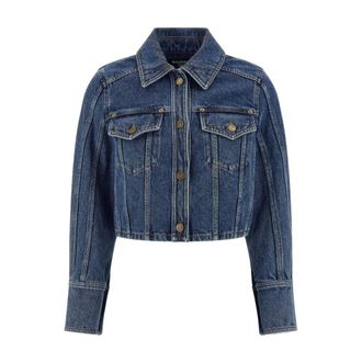 Balmain Mujer, Chaquetas, Azul, Talla: S