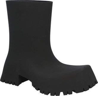 Balenciaga Womens Rubber Trooper Boot Blak, Never Worn (Authentic Pre-Loved)
