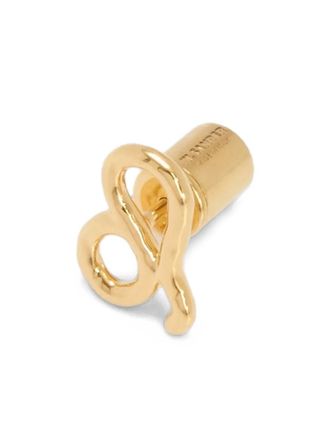 Jil Sander Orecchino con segno zodiacale - Oro
