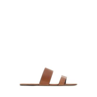 Saint Laurent Sliders, female, Brown, Size: 6 1/2 US Babylone Slides