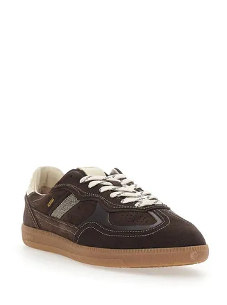 Alohas Leather Low-Top Sneakers - Brown