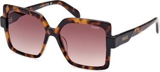 Pucci Emilio Pucci EP0194 52F Womens Sunglasses Tortoiseshell Size 55
